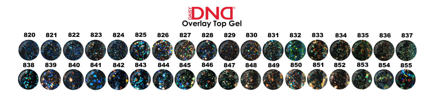 DND Overlay Glitter Set 36