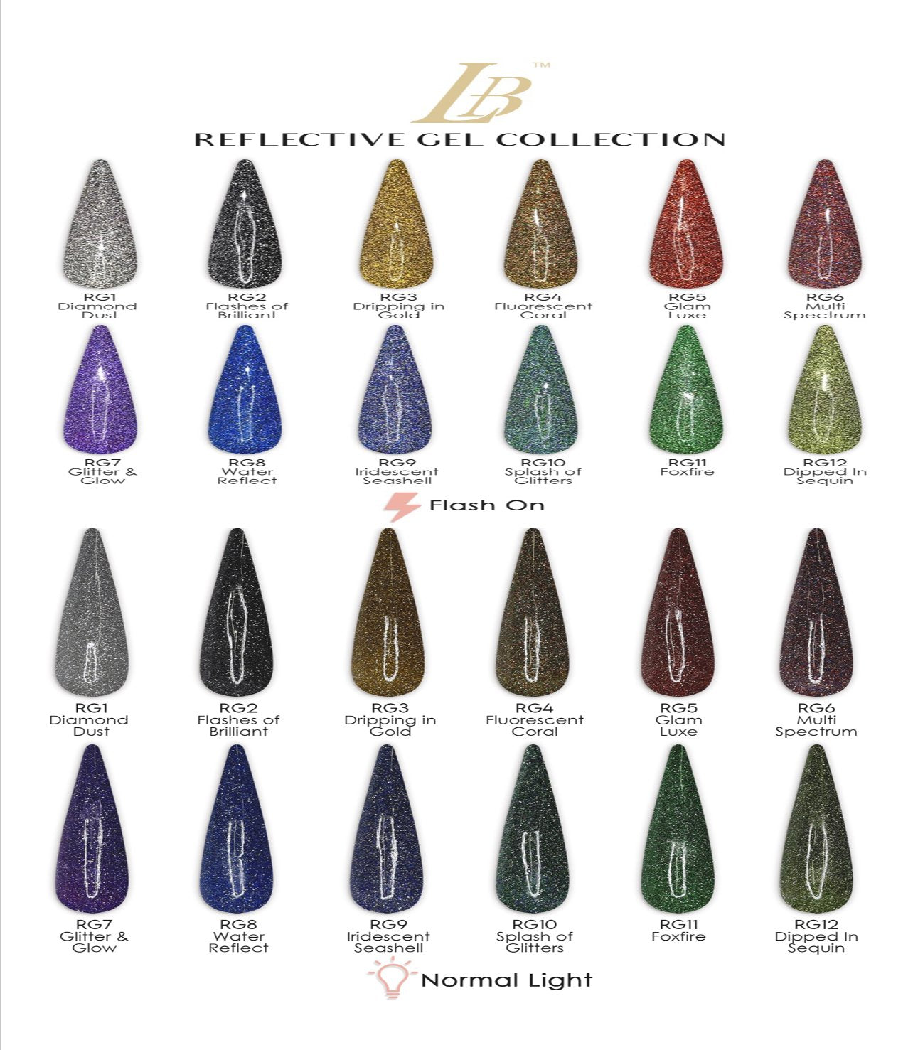 iGel REFLECTIVE GEL PROFESSIONAL COLLECTION