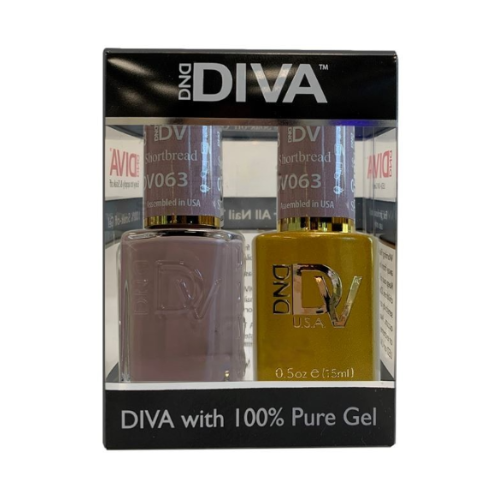 DND Gel & Polish Diva Duo - 063 Shortbread