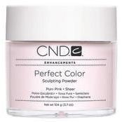 CND PERFECT COLOR POWDER PURE PINK SHEER 3.7.0z