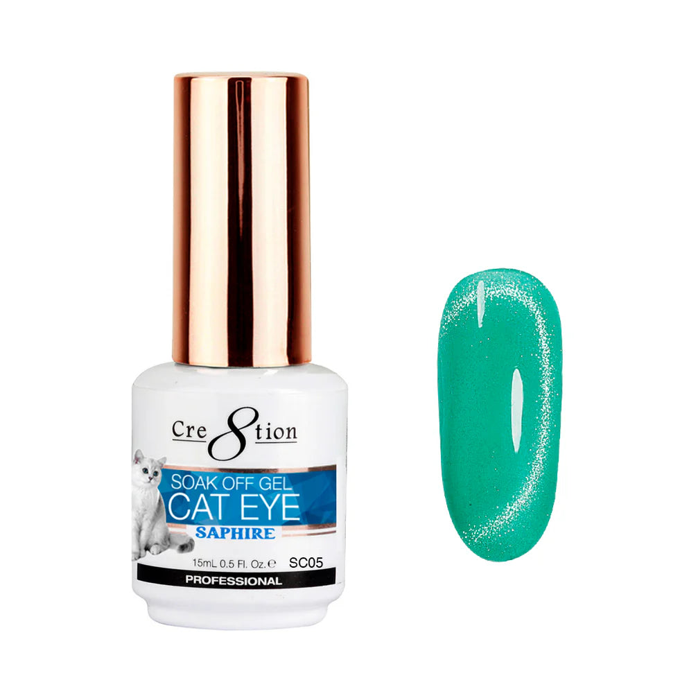 CRE8TION SAPHIRE CAT EYE GEL 0.5OZ SC05