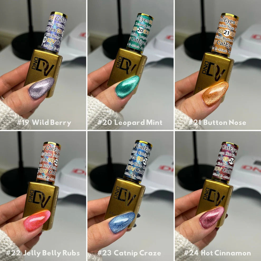 DIVA 9D Cat Eye Candy Collection- 12 gel