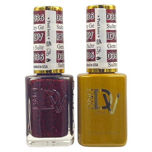 DND Gel & Polish Diva Duo - 036 Sultry Gem