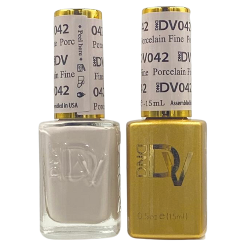 DND Gel & Polish Diva Duo - 042 Porcelain Fine