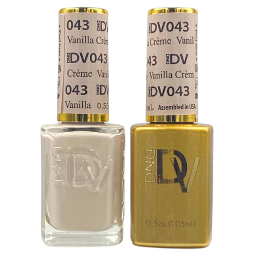 DND Gel & Polish Diva Duo - 043 Vanilla Creme