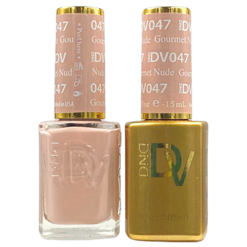 DND Gel & Polish Diva Duo - 047 Gourmet Nude