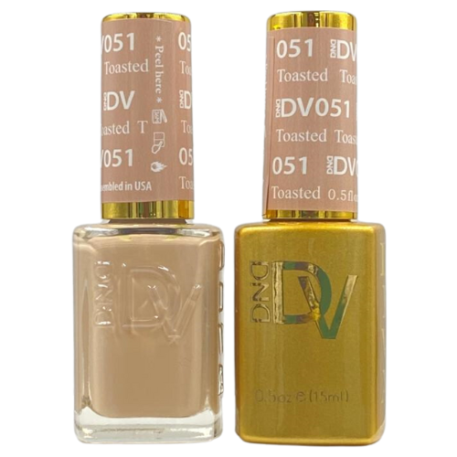 DND Gel & Polish Diva Duo - 051 Toasted