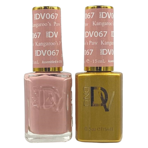 DND Gel & Polish Diva Duo - 067 Kangaroo's Paw