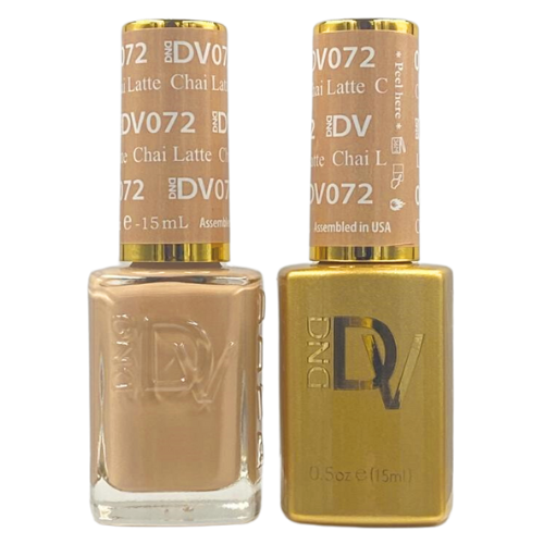 DND Gel & Polish Diva Duo - 072 Chai Latte