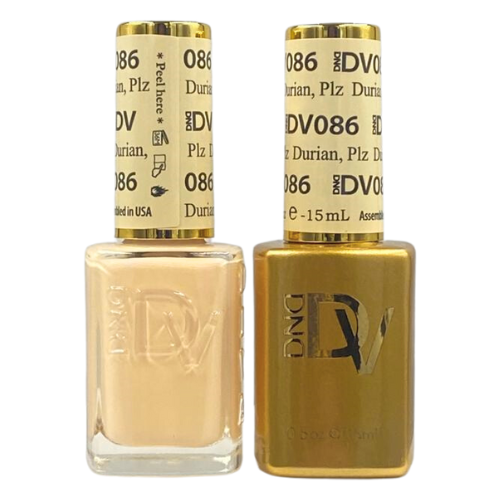 DND Gel & Polish Diva Duo - 086 Banana Cream