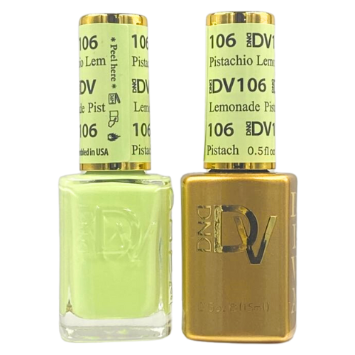 DND Gel & Polish Diva Duo - 106 Pistachio Lemonade