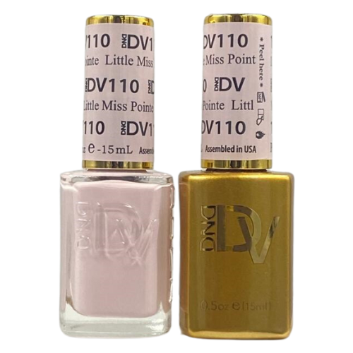 DND Gel & Polish Diva Duo - 110 Little Miss Pointe