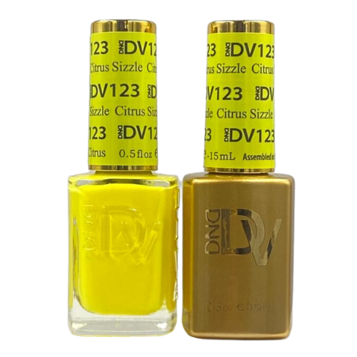 DND Gel & Polish Diva Duo - 123 Citrus Sizzle