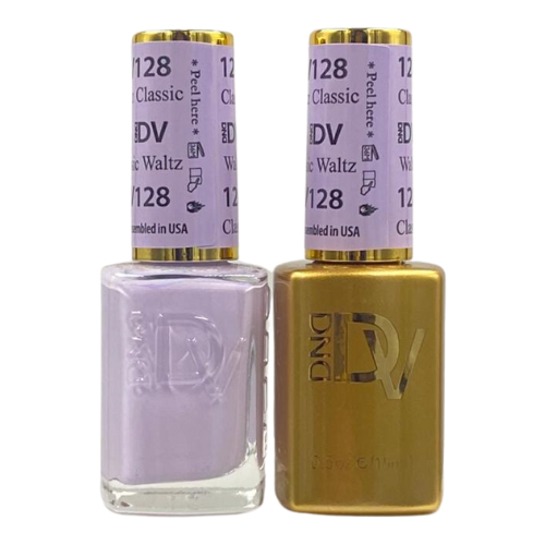 DND Gel & Polish Diva Duo - 128 Classic Waltz