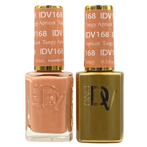 DND Gel & Polish Diva Duo - 168 Tangy Apricot