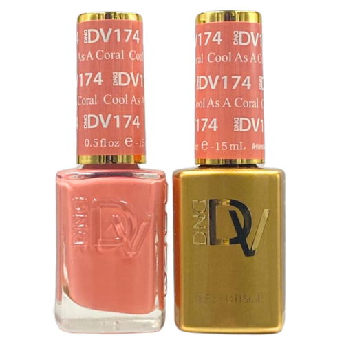 DND Gel & Polish Diva Duo - 174 Cool As A Coral