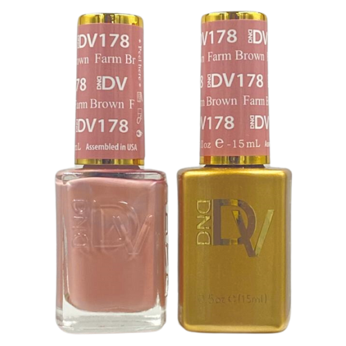 DND Gel & Polish Diva Duo - 178 Farm Brown