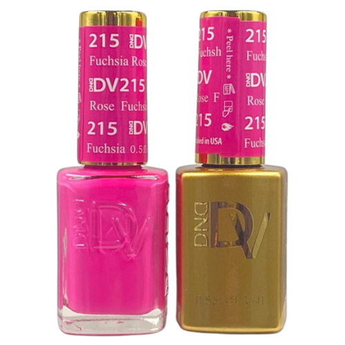 DND Gel & Polish Diva Duo - 215 Fuchsia Rose