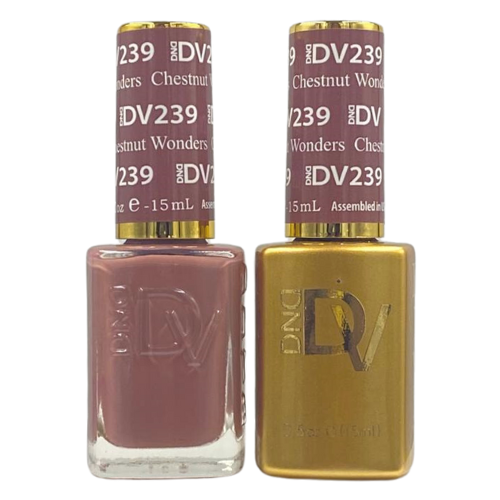 DND Gel & Polish Diva Duo - 239 Chestnut Wonders