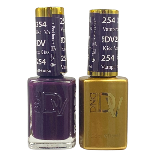 DND Gel & Polish Diva Duo - 254 Vampire's Kiss