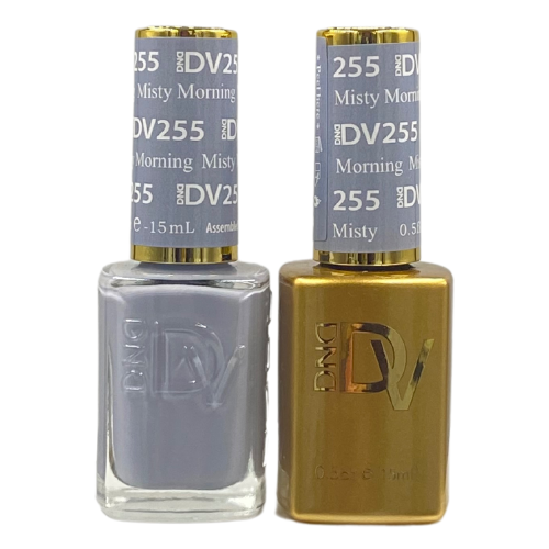 DND Gel & Polish Diva Duo - 255 Misty Morning