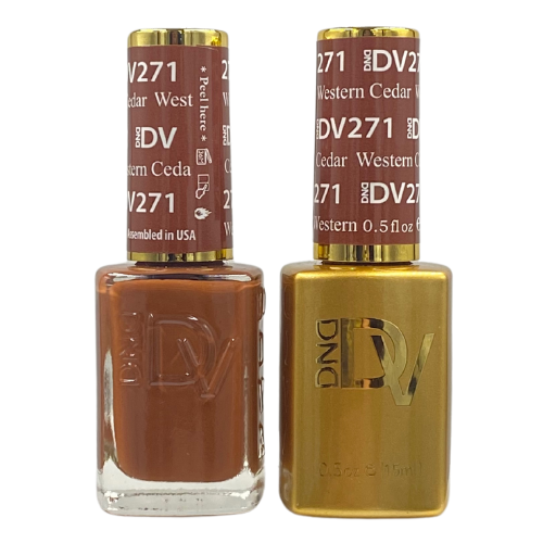 DND Gel & Polish Diva Duo - 271 Western Cedar