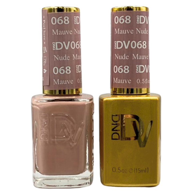 DND Gel & Polish Diva Duo - 068 Mauve Nude