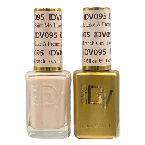 DND Gel & Polish Diva Duo - 095 Paint Me Like A French Girl