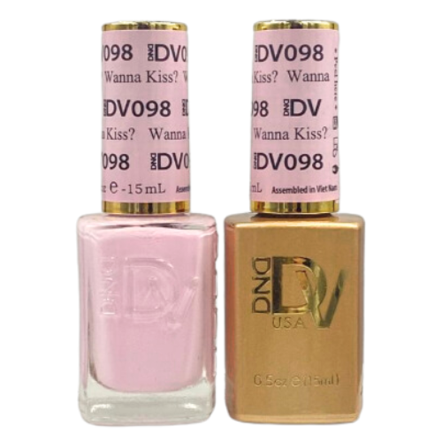 DND Gel & Polish Diva Duo - 098 Wanna Kiss?