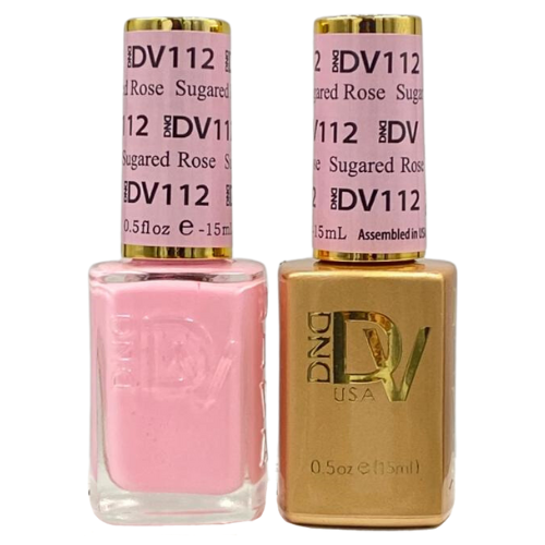 DND Gel & Polish Diva Duo - 112 Sugared Rose