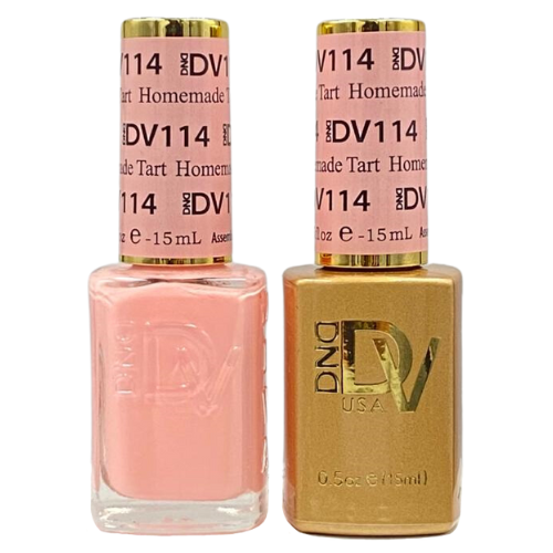 DND Gel & Polish Diva Duo - 114 Homemade Tart