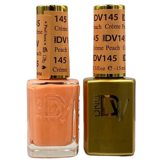 DND Gel & Polish Diva Duo - 145 Creme Peach