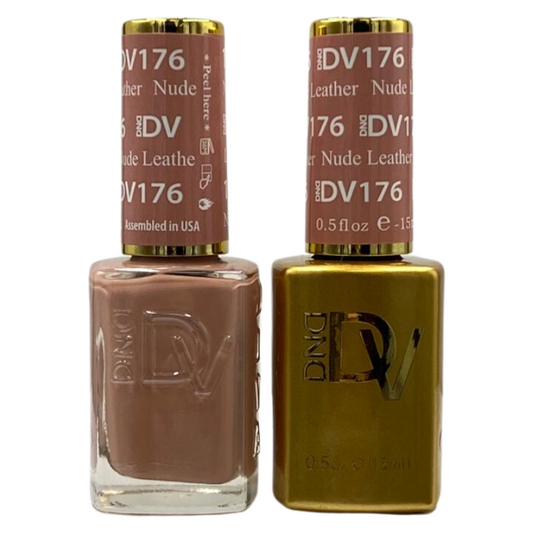 DND Gel & Polish Diva Duo - 176 Nude Leather