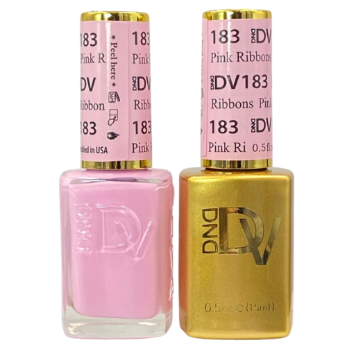 DND Gel & Polish Diva Duo - 183 Pink Ribbons – Nex Beauty Supply