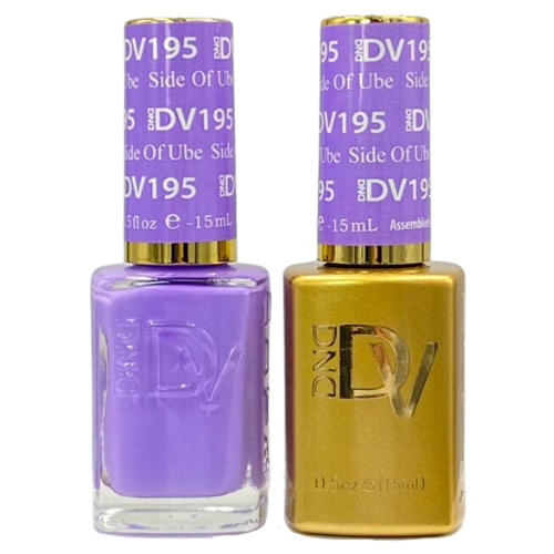 DND Gel & Polish Diva Duo - 195 Side Of Ube