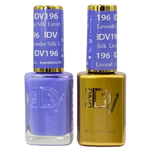 DND Gel & Polish Diva Duo - 196 Lavender Silk