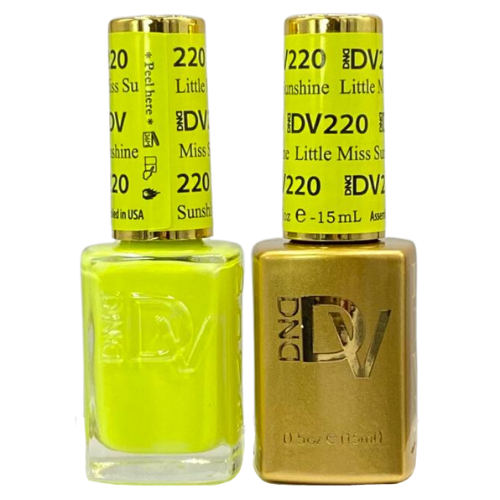 DND Gel & Polish Diva Duo - 220 Little Miss Sunshine