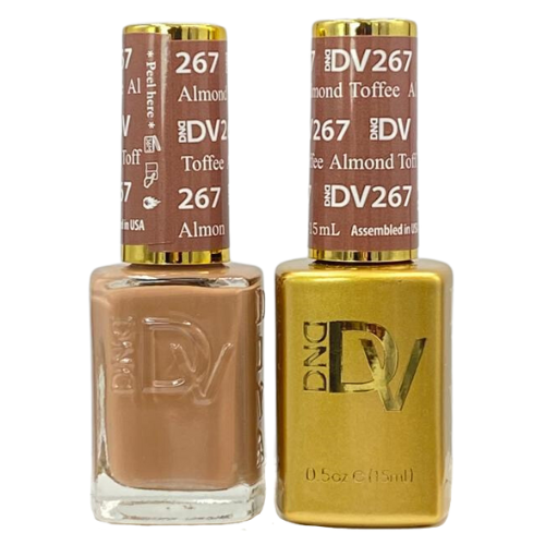 DND Gel & Polish Diva Duo - 267 Almond Toffee