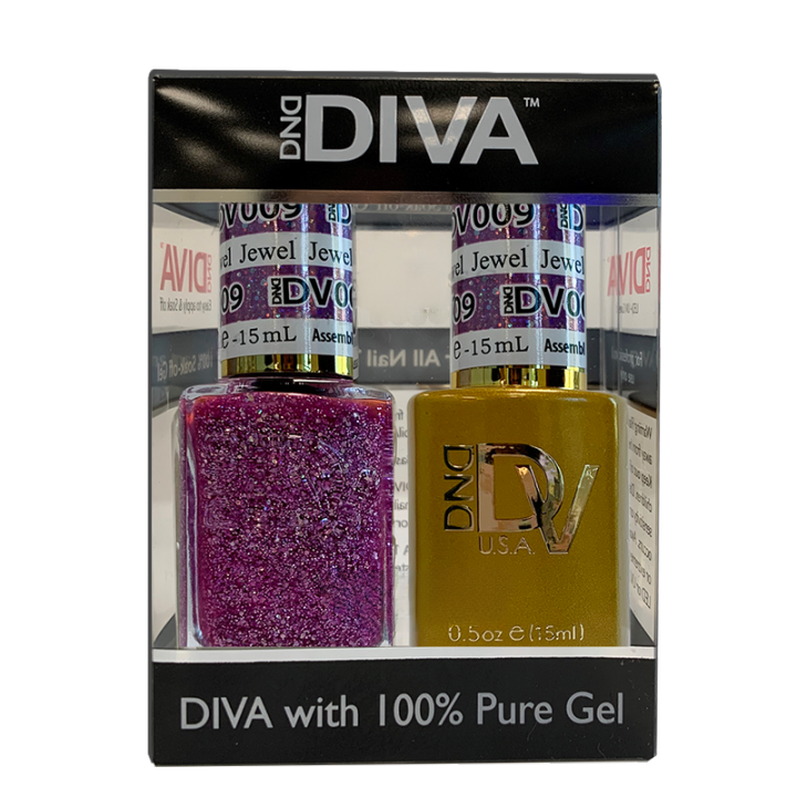 DND Gel & Polish Diva Duo - 009 Jewel