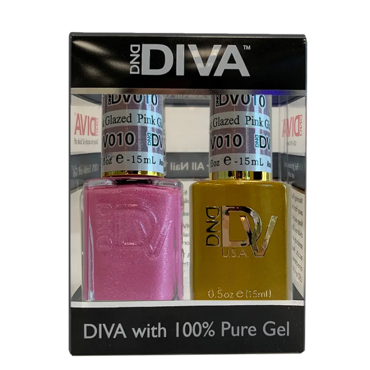 DND Gel & Polish Diva Duo - 010 Pink Glazed