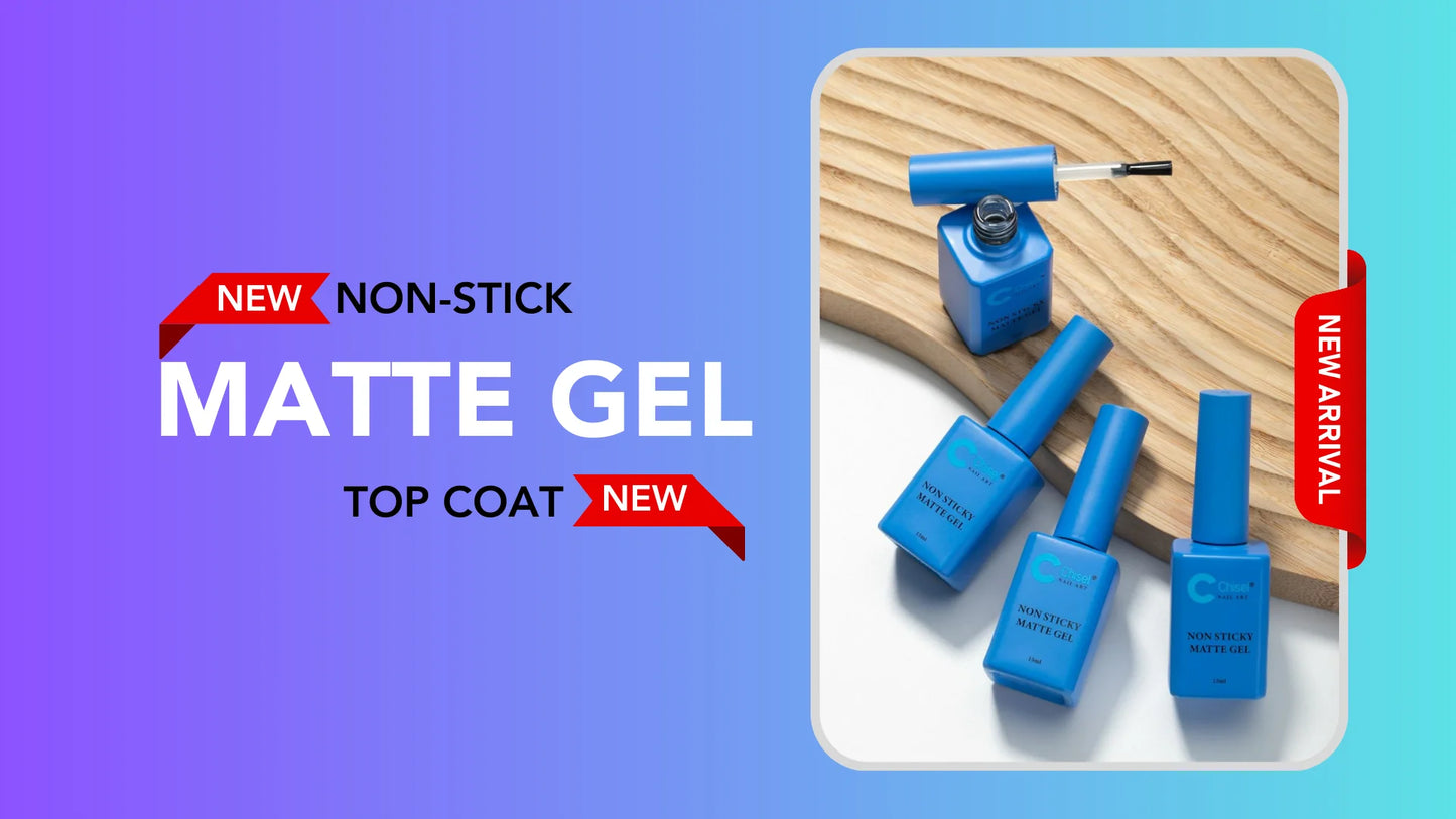 Chisel Matte Gel Top (Non Sticky Formula)