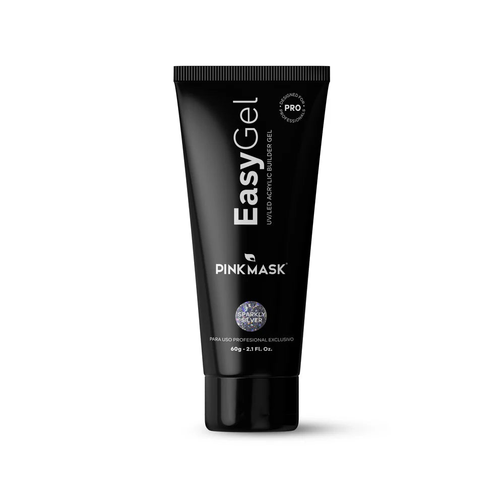 Easy Gel – Sparkly Silver - 2 oz