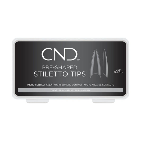 CND Nail Tips - Stiletto 360ct