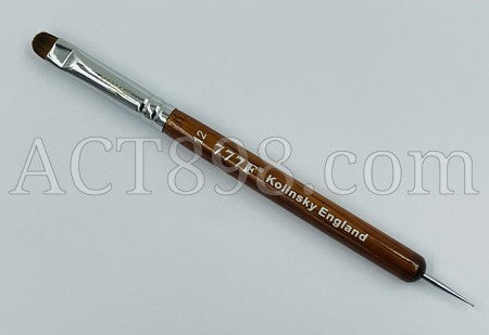 FRENCH BRUSH WOOD HANDLE