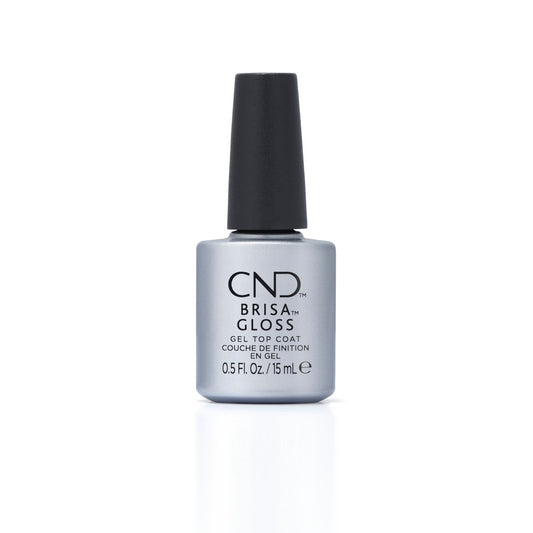 CND BRISA GLOSS GEL TOP COAT 0.5oz