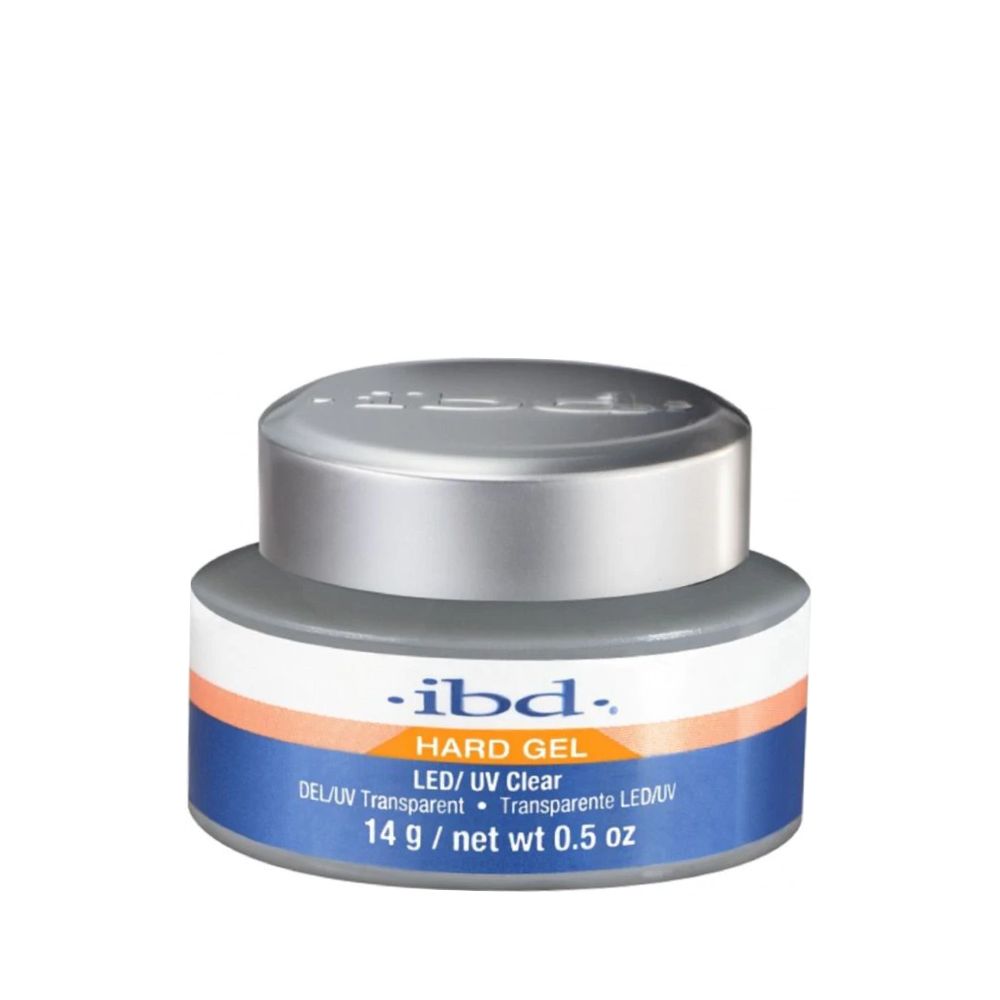 Ibd Hard Gel LED/UV Builder Gel - Clear 0.5 oz