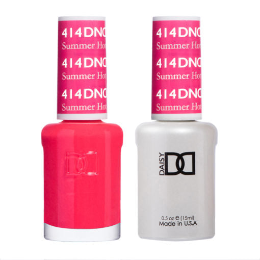 DND DUO SUMMER HOT PINK #414 - Nex Beauty Supply