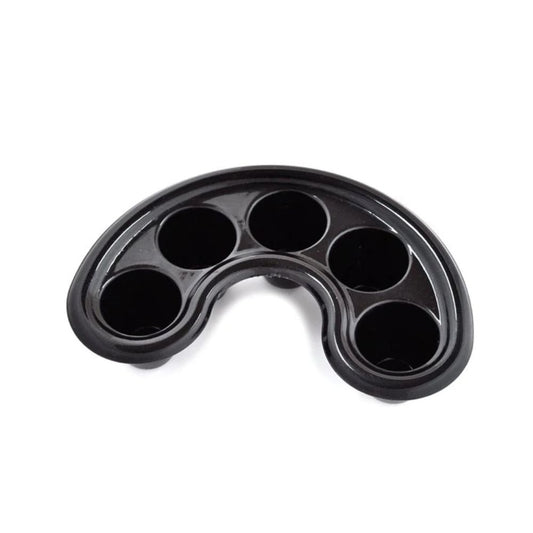 5-Finger Black Manicure Bowl