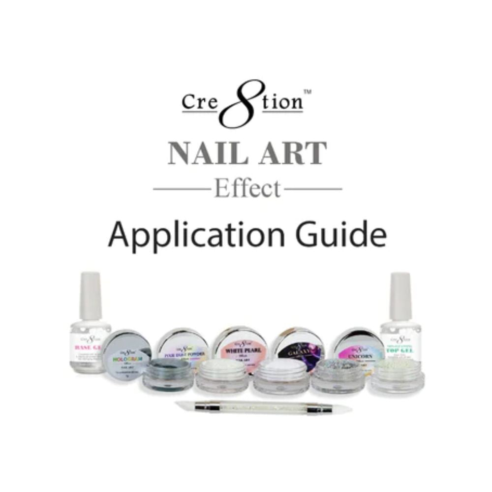 Cre8tion - Nail Art White Pearl - 1 gram