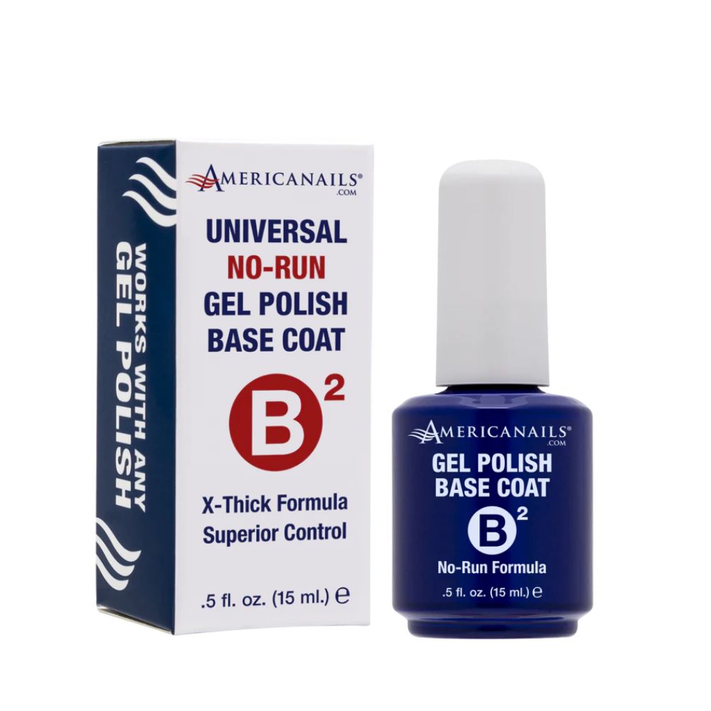 Americanails Gel Polish Top/Base Coat .5oz - Nex Beauty Supply